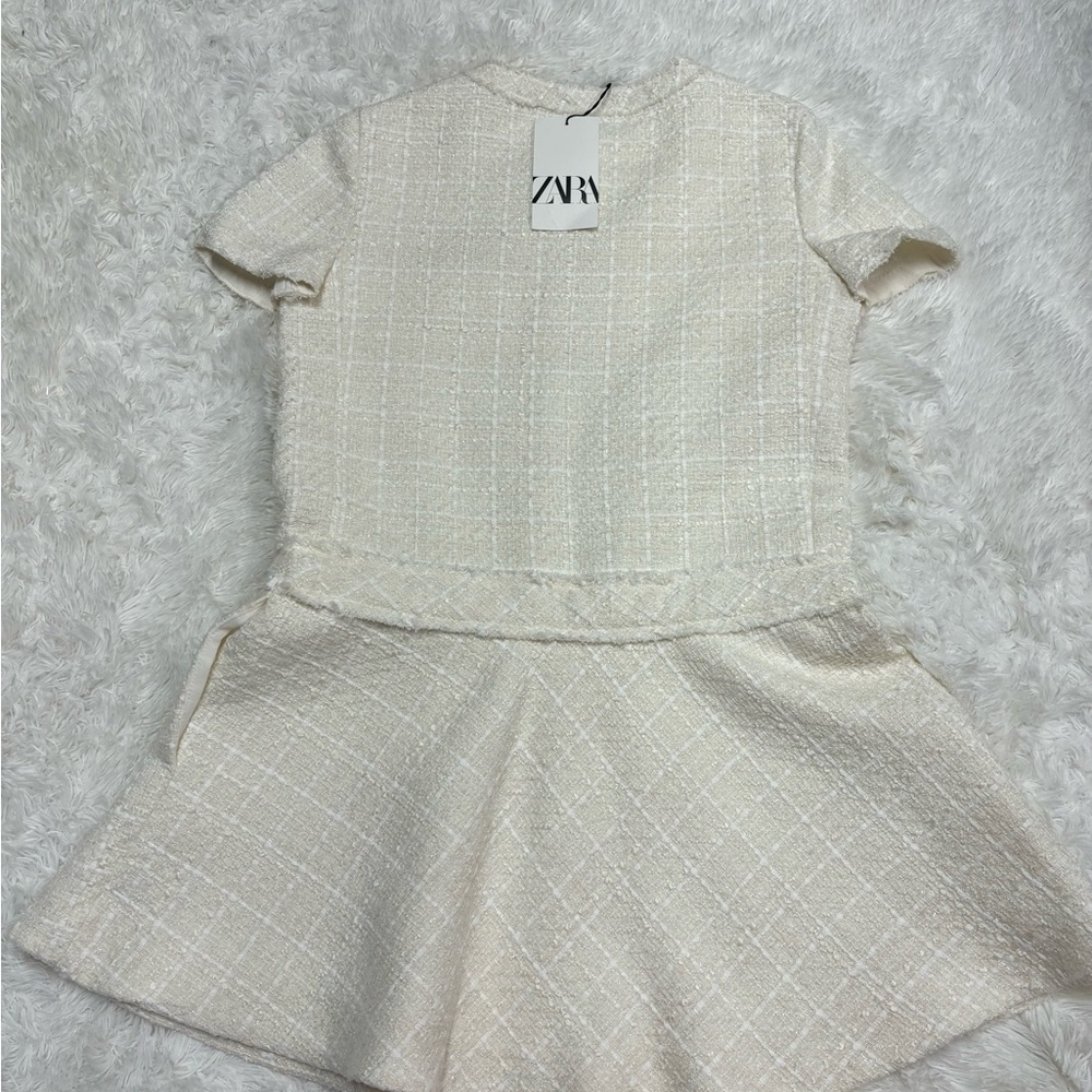 ZARA SHORT STRUCTURED DRESS TWEED - Picture 9 of 9
